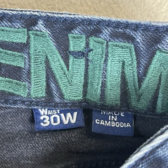 Superdry Short Mens 30 Blue Tyler 03 Cut Off Raw Hem Slim Fit Stretch‎ Denim - Picture 5 of 15